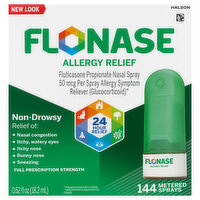 Flonase Allergy Relief, Nasal Spray, Full Prescription Strength, 50 mcg - 0.62 Fluid ounce 