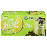 Nixie Sparkling Water, Lime Ginger