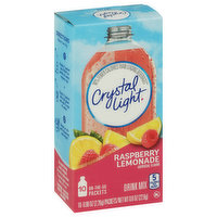 Crystal Light Drink Mix, Raspberry Lemonade, On-the-Go Packets, 10 Pack - 10 Each 