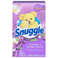 Snuggle Dryer Sheets, Lavender & Vanilla Orchid - 70 Each 