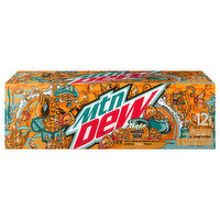 Mtn Dew Baja Mango Gem Soda - 12 Each 