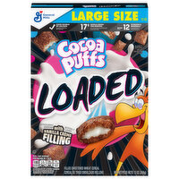 Cocoa Puffs Cereal, Large Size - 13 Ounce 