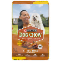 Dog Chow Dog Food, Real Chicken & Beef, Little Bites, Small Dogs - 16.5 Pound 