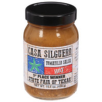 Casa Silguero Salsa, Tomatilla, Hot - 15.5 Ounce 