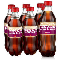 Coca-Cola Cherry Vanilla Flavored  Soda Pop Soft Drink - 6 Each 