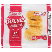 Mary B's Biscuits, Buttermilk - 12 Each 