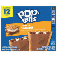 Pop-Tarts Toaster Pastries, S'mores, Frosted, 12 Pack « Discount