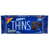 OREO OREO Thins Chocolate Sandwich Cookies, Family Size, 11.78 oz - 11.78 Ounce 