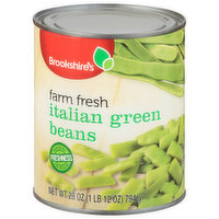 Brookshire's Farm Fresh Italian Green Beans - 28 Ounce 
