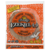 Food For Life Tortillas, Sprouted Flourless, Original - 6 Each