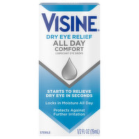 Visine Dry Eye Relief, All Day Comfort - 0.5 Ounce 