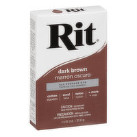 Rit All Purpose Dye, Dark Brown - 1.125 Ounce 