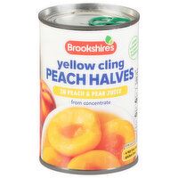 Brookshire's Peach Halves in Peach & Pear Juice - 15 Each 