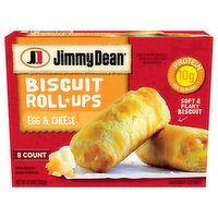 Jimmy Dean Biscuit Roll Ups, Egg & Cheese - 8 Each 