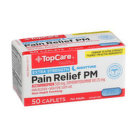 Topcare Extra Strength Pain Relief Pm Acetaminophen 500 Mg Pain Reliever