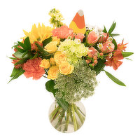 Fresh Large Seasonal Vased Flower Arrangement - 1 Each 