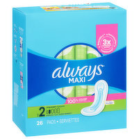 Always Pads, Soft, without Flexi-Wings, Long Super, Size 2