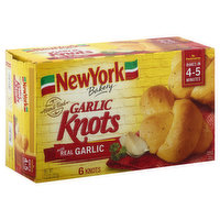 New York Bakery Garlic Knots - 6 Each
