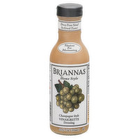 Briannas Vinaigrette Dressing, Champagne Style - 12 Ounce 