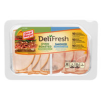 Oscar Mayer Deli Fresh Oven Roasted Turkey Breast & Smoked Ham Combo