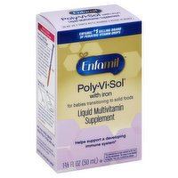 Enfamil Multivitamin, Poly-Vi-Sol, With Iron, Liquid - 1.67 Ounce