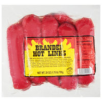 Manda Hot Links, Branded - 28 Ounce 