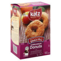 Katz Donuts, Gluten Free, Cinnamon - 10.5 Ounce