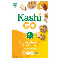 Kashi Go Cereal, Honey Almond Flax Crunch - 14 Ounce 