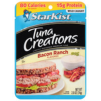 StarKist Tuna, Bacon Ranch Flavored - 2.6 Ounce 