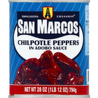 San Marcos Chilpotle Peppers, in Adobo Sauce - 28 Ounce 