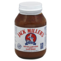 Jack Millers Bar-B-Que Sauce, with a Cajun Accent - 32 Ounce 