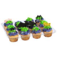 Super 1 Cupcakes, White, Halloween - 1 Each 