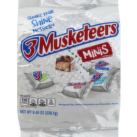 3 Musketeers Candy Bars, Minis - 8.4 Ounce 