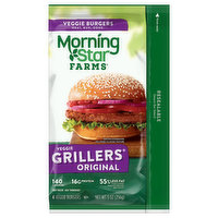 MorningStar Farms Veggie Burgers, Original - 4 Each 