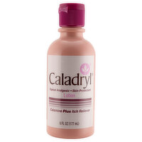 Caladryl Lotion, Topical Analgesic/Skin Protectant - 6 Fluid ounce 