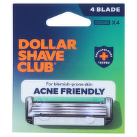 Dollar Shave Club Razor Blades, 4 Blade - 4 Each 