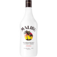 Malibu Caribbean Rum, Original - 1.75 Litre 