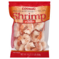 Tampa Bay Fisheries Shrimp, Cooked, 16/20 Jumbo - 16 Ounce 