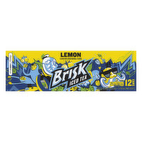 Brisk Brisk Iced Tea Lemon 12 Fl Oz 12 Count - 12 Each