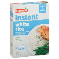 Brookshire's Rice, White, Long Grain, Instant