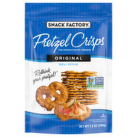 Snack Factory Pretzel Crackers, Original, Deli Style - 7.2 Ounce
