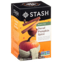 Stash Black Tea, Pumpkin Spice, Decaf, Tea Bags - 18 Each 