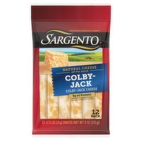 Sargento Cheese, Natural, Colby-Jack, 12 Pack