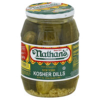 Nathan's Pickles, Kosher Dills, New York - 32 Ounce