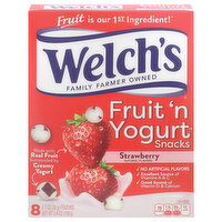 Welch's Fruit 'n Yogurt Snacks, Strawberry - 8 Each 