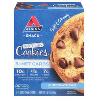 Atkins Protein Cookies, Chocolate Chip