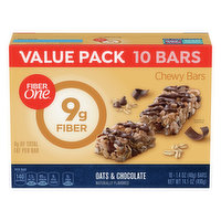 Fiber One Chewy Bars, Oats & Chocolate, Value Pack - 10 Each 