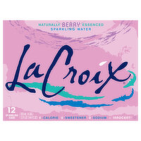 LaCroix Sparkling Water, Berry - 12 Each 