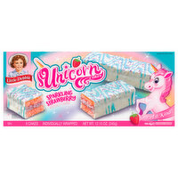 Little Debbie Unicorn Cakes, Sparkling Strawberry - 8 Each 