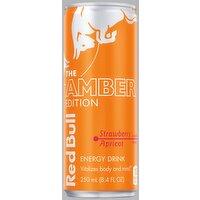 Red Bull Amber Edition Strawberry Apricot Energy Drink - 8.4 Fluid ounce 